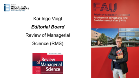 Zum Artikel "Prof. Voigt wird Mitglied des Editorial Board der Review of Managerial Science (RMS) der Springer Nature Group."