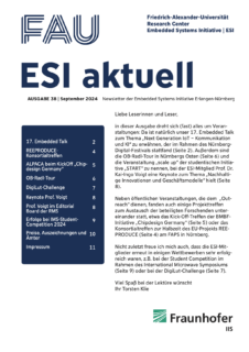 Zum Artikel "Ausgabe 38 des Newsletters ESIaktuell"